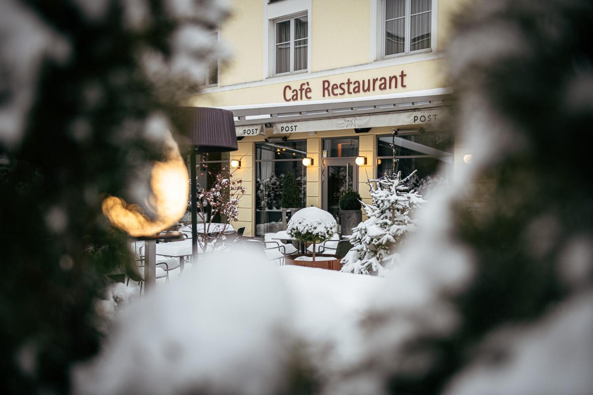 Hotel Post Alpine Cityflair Brunico Kültér fotó